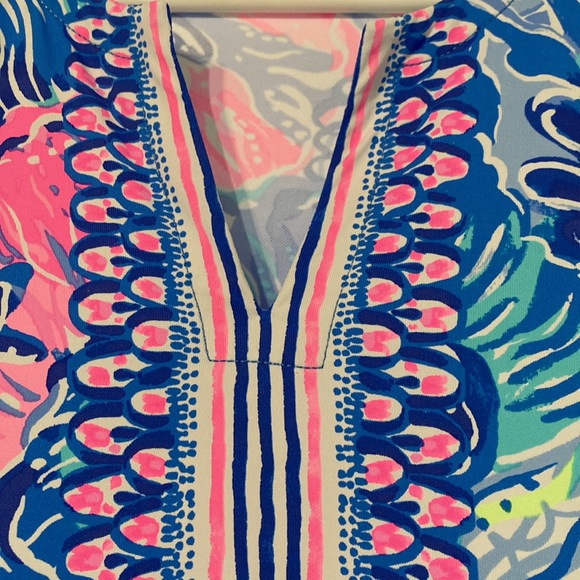 Lilly Pulitzer UPF 3/4 length sleeve dress - Picture 5 of 9